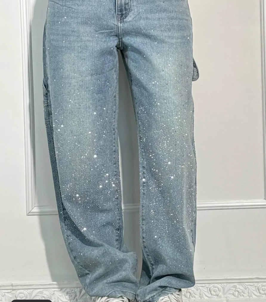 The Aero Rhinestone Jeans